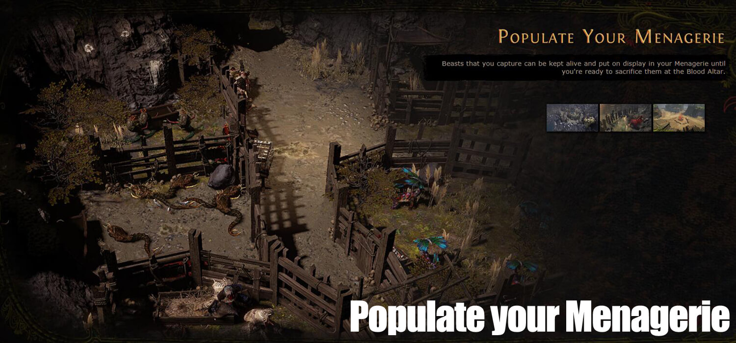 Populate your Menagerie